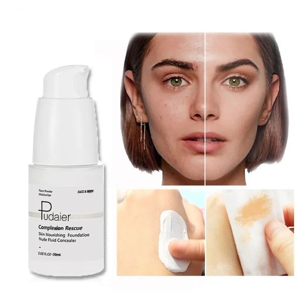 Brighten Face Foundation Makeup Vattenproof Liquid Foundation Cream Lighten hud color Foundation Base Kosmetik