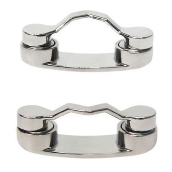 Magnetisk häng spänne magnet glasögon headset linje klämmor