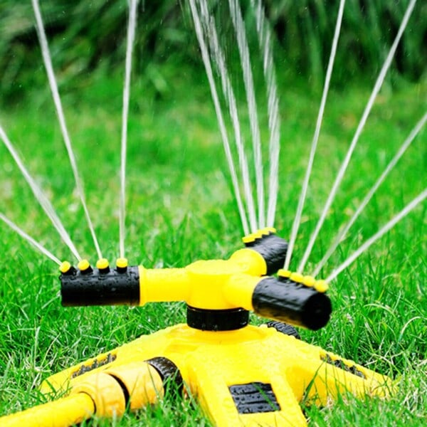 360 grader automatisk vann sprinkler hode justerbart hage forsyning spray dyse