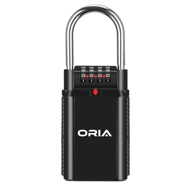 Nøgle Safe Boks Taster Opbevaring Kombination Lås Boks Nøgle Opbevaring Lås Boks 4-cifret Kombination Lås