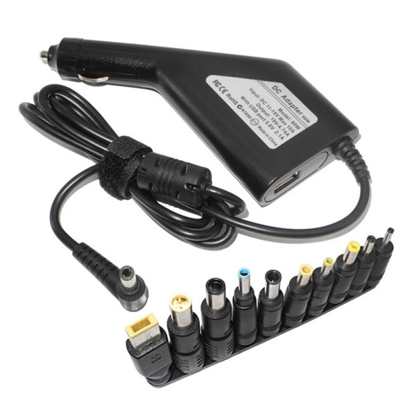 Bil Oplader 19V 4,74A 90W Universal Laptop Strøm Adapter Oplader
