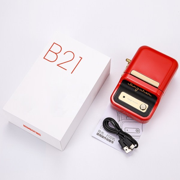 Stregkode Label Maker Trådløs Termisk Printer til Hjem Kontor Kommerciel Lomme Mini Bluetooth Printer