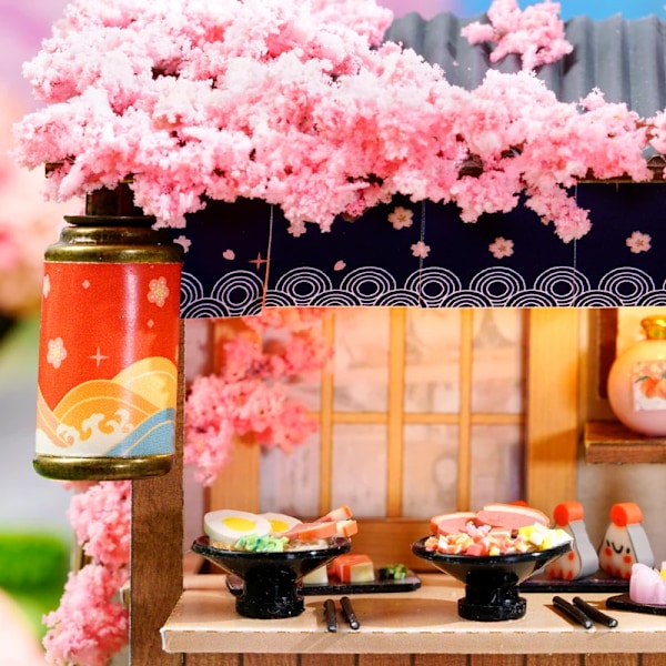 Baby Hus Mini Miniatyr Dukke Hus Gjør-det-selv Lite Hus sett Lage rom leker