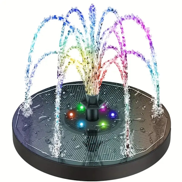 Solenergi Strøm Fugle Bad Fontene Pumpe Vann Fontene