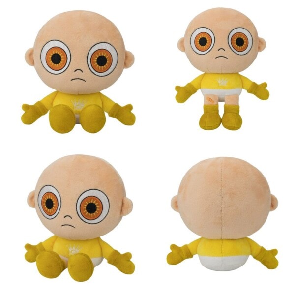 25cm Vauva keltainen pehmo lelut Kawaii vauva täytetyt pehmeät nuket