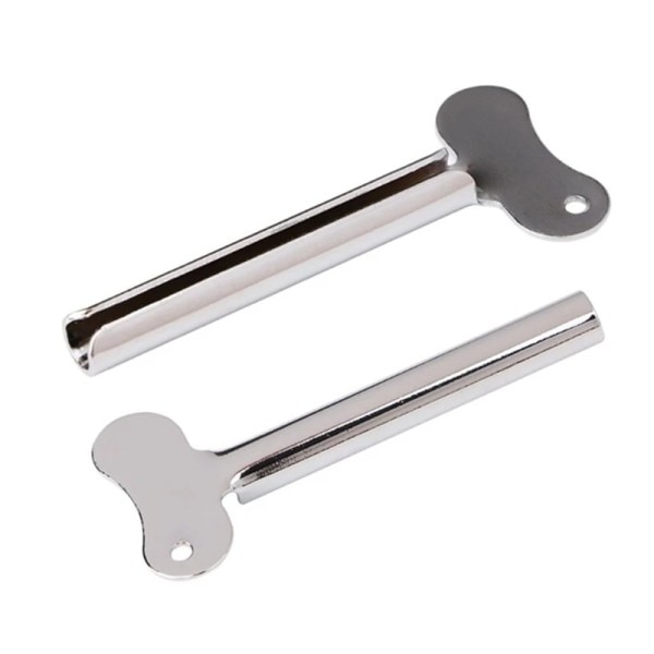 Rustfrit stål Tandpasta Squeezer Ansigts Cleanser Tandpasta Dispenser Squeezer Tube Værktøj