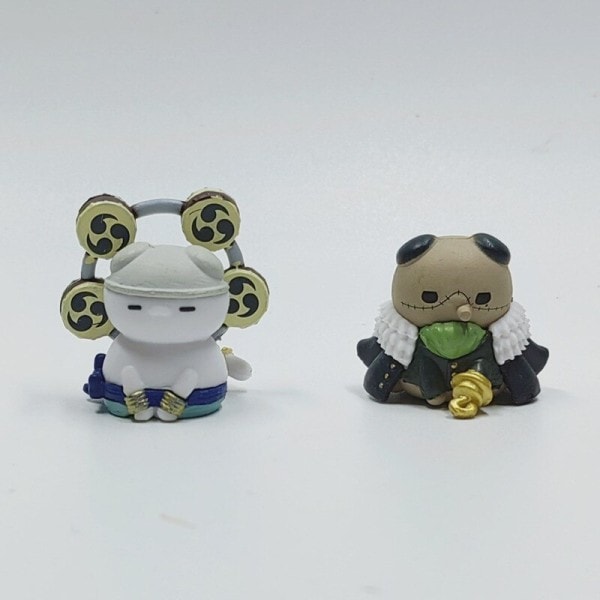 8 bit Cat Cos Figur Enel Doflamingo Kid Figura 4cm Mini Kawaii Rolig Dockor Modell