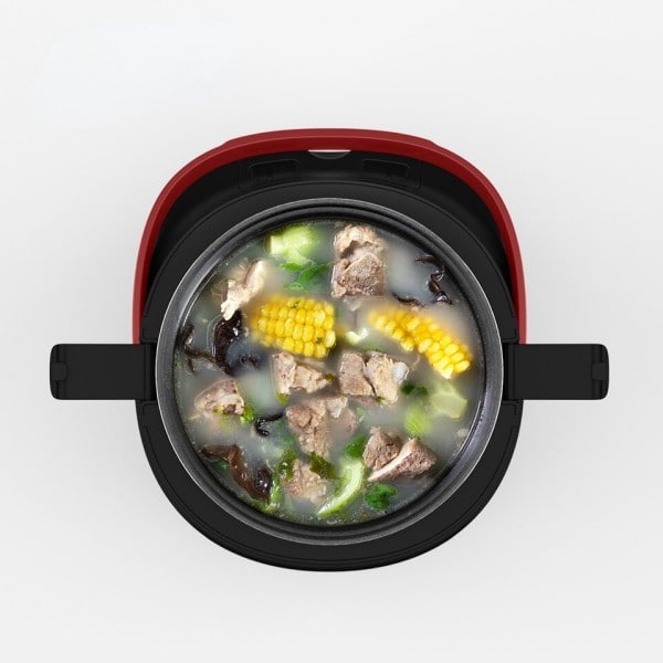 Elektrisk Mini Riskok MultiCooker Portabel Bil Riskokare  12V 24V Matlagning Maskin