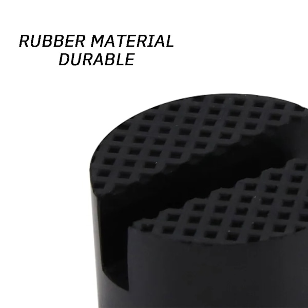 Universal Jack Gummi Stöd Kudda Slitstark Slitstark Bil Slitsad Ram Räls Golv Socket Adapter Lyft Gummi Bud