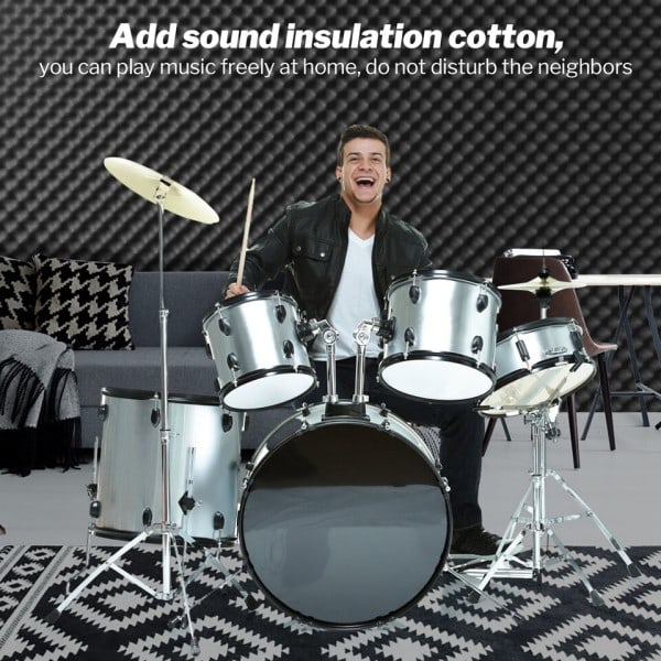 Auto Studio Ljud Akustik Absorption Bil Värmebeständig Våg skum Dämpare