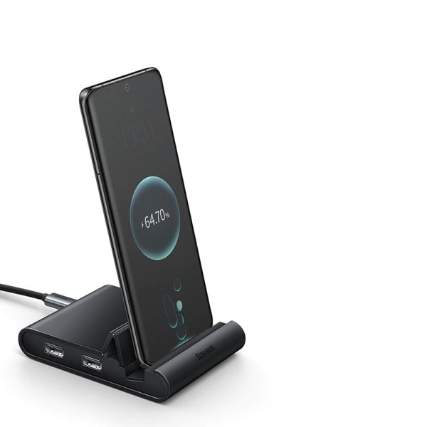 Docking station USB C Hub til 4K HDMI-kompatibel USB 3.0 PD 100W hurtig oplader
