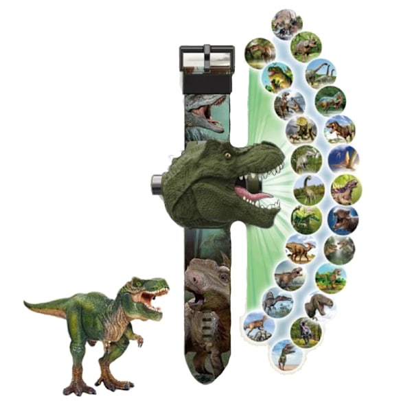 Børn’s Håndled Ur Projektion Legetøj Dinosaur Søvn Story Shadow Legetøj Fin Motor Skills Træning til Småbørn Koncentrat