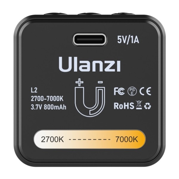 Mini COB Video Valo 2700K-7000K Magneettinen Lämmin Kylmä LED Lamppu DSLR Kamera älypuhelin Gopro