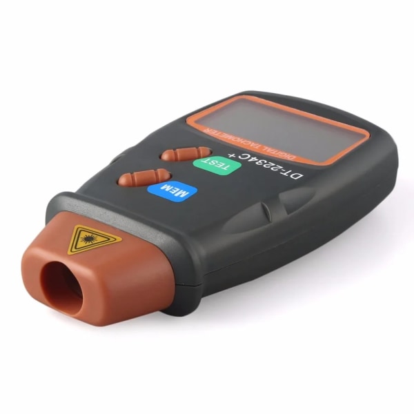 Digital laser turteller time måler diagnoseverktøy kontaktfri motor dreiebenk hastighet måler