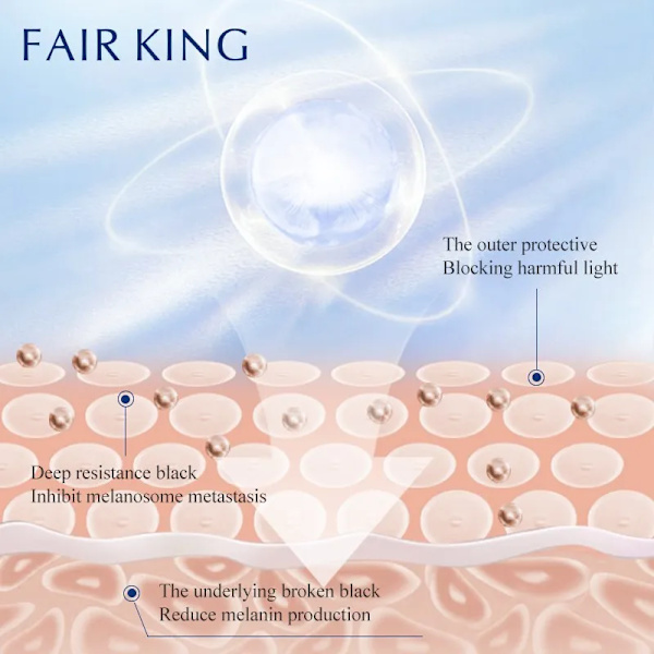 Mørk Flekk Korrektor Hud Whitening Fade Cream Lightening Blemish Fjerning