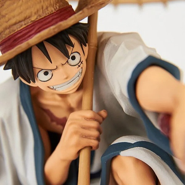 One Piece Luffy Anime Action Legetøj Figurer Abe D. Luffy Action Figurine PVC Hobby Samlerobjekt Model Dukke Klassisk Legetøj