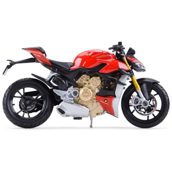 Ducati Super Nøgen V4 S Static Die Støbte Køretøjer Samlerobjekt Hobbyer Motorcykel Model Legetøj