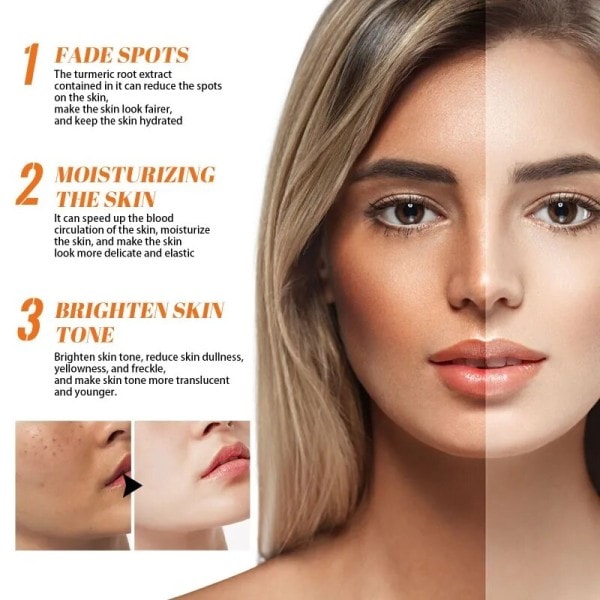 Ta bort Fläckar Moisturiz Papaya Crème Repair Solburn Pläckar Melasma Freckle Day Cream