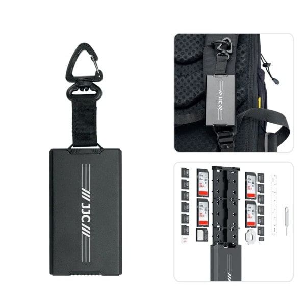 Popup Design SD kort fodral microsd kort hållare portabel metall minne kort box