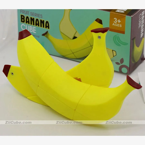 Banan kuber 2x2x3 ojämn speciell söt form leksak