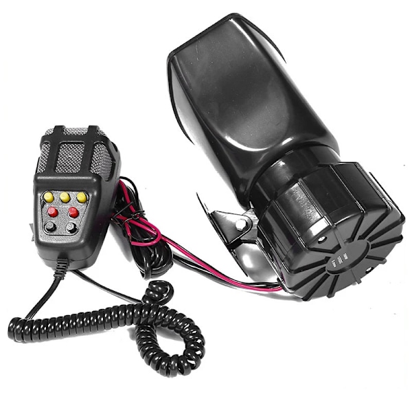 Mic PA System Nödläge Förstärkare Hooter 12V 100W Polis Siren Luft Torn Megafon Ton Bil Tumn Bil Varning Larm Högtalare Högtalare
