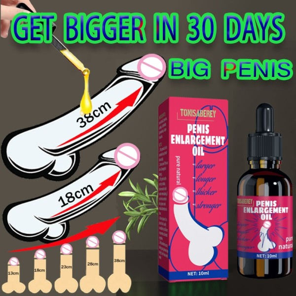 Penis Permanent Förtjockning Tillväxt Förstoring Massage Män's Puk Erektion Smörjmedel