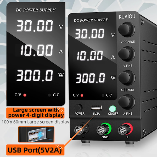 Laboratorie Strøm forsyning 120V Justerbar Spenning Regulator