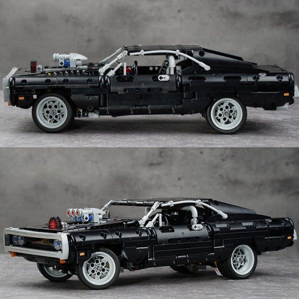 Teknisk Dodge Oplader Racing Bil Model Bygningsblokke 42111 Klodser Legetøj