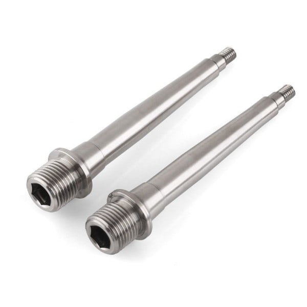 2 stk 93 mm titanium spindel/Axles fod aksel pedaler leje titanium pedal