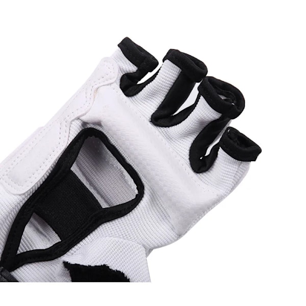 Halv finger boksning handsker taekwondo handsker fod beskytter