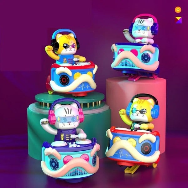 El leksak bil med sång dans leksak stunt bil fest spel show jouet musik leksak