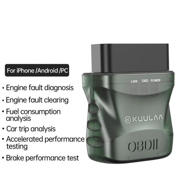 OBD2 Scanner Bluetooth 4.0 OBD 2 Bil Diagnostisk værktøj