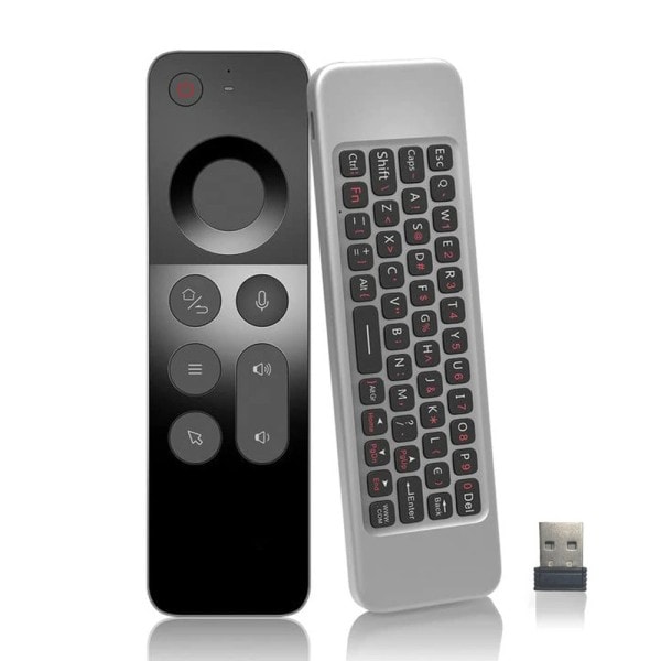Röst Air Mus Fjärrkontroll 2.4G  Engelska Handhållen Mini Trådlöst tangentbord