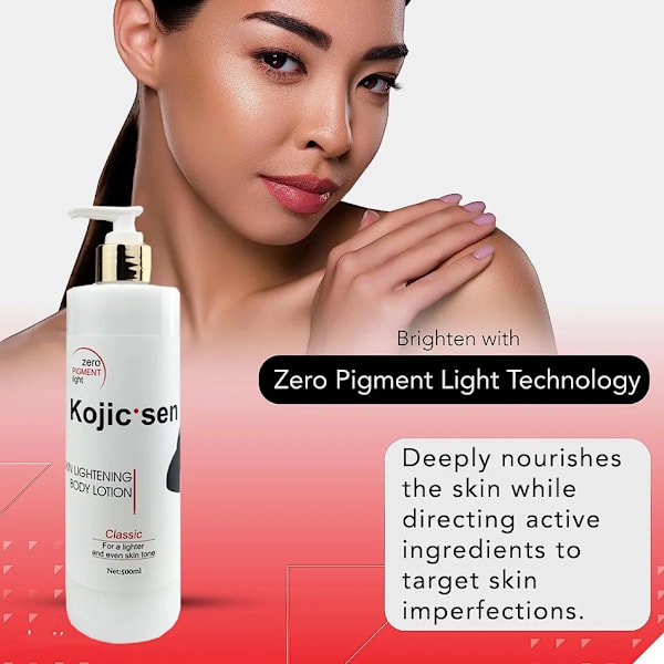 Sommer Whitening Body Cream Kojic Sen Fuktighetsgivende Lightening Body Lotion Hudpleie