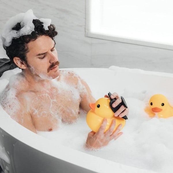 Silikon Massage Bad Borste Mjuk Exfoliera Dusch Rengöring Borste Silicon Body Scrubber