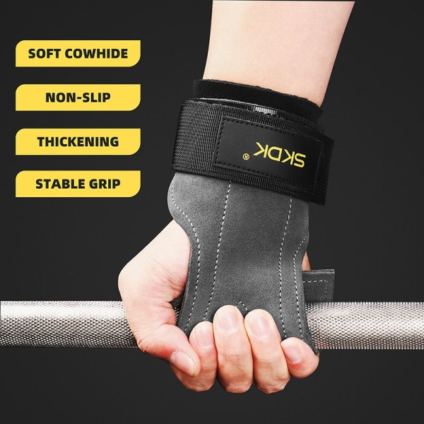 Gym Grips Palm Guards Koskind Palm Protector  Vægtløftning Gymnastik Træning handsker