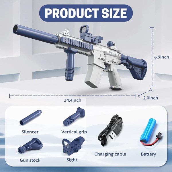 Vatten pistol elektrisk automat Airsoft pistol vatten pistoler glock simning pool strand fest