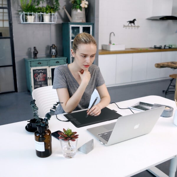 Premium Large Digital Computer Tegning Tablet Med Pen
