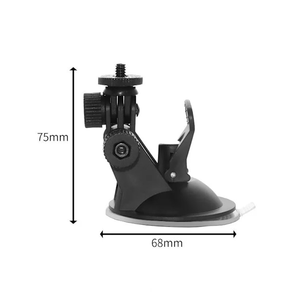 Sugekopp Kamera Bil feste Med stativ adapter og telefon holder for GoPro Hero