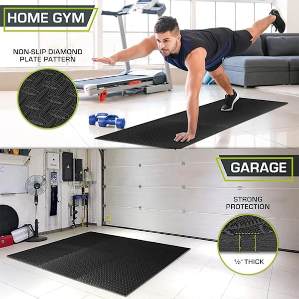 16 kpl palapeli fitness matto urheilu matot