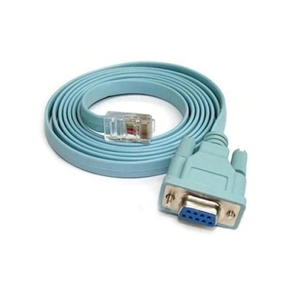 Cisco konsol kabel RJ45 Cat5 Ethernet til Rs232 DB9 COM Port seriel hun routere netværk adapter kabel