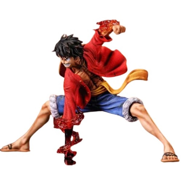 One Piece Luffy Figures Abe D. Luffy Battle Style Action Figures Anime Collection PVC Model Dukke Legetøj