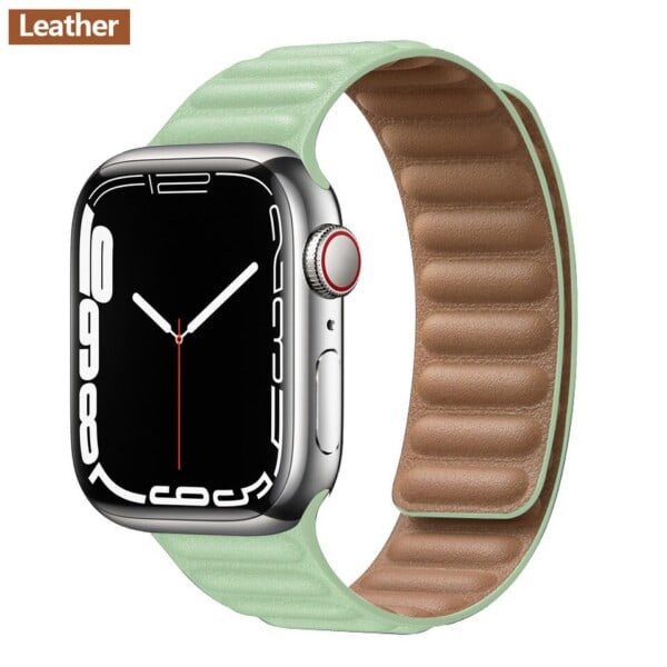 Läder länk för Apple klocka band