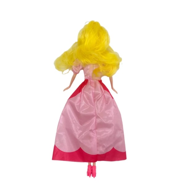 Søt fersken prinsesse klassisk dukke vinyl dukke musikk dukke barn's bursdag gave jule gave