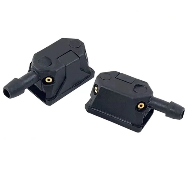 2 stk Universal Bil Forrude Spylere Visker Blade Vand Spray Jets Dyser