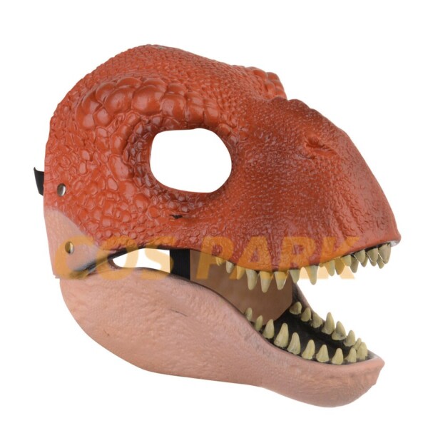 Lohikäärme dinosaurus naamio avo suu lateksi kauhu dinosaurus päähineet halloween juhlat cosplay asu