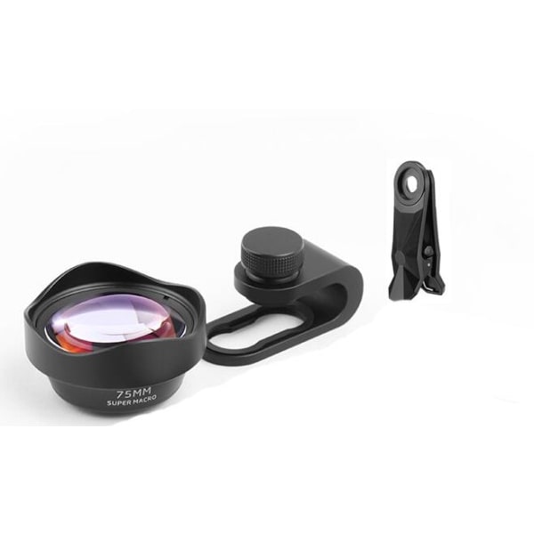 Professionel telefon kamera objektiv 75 mm makro linse HD DSLR effekt clip-on