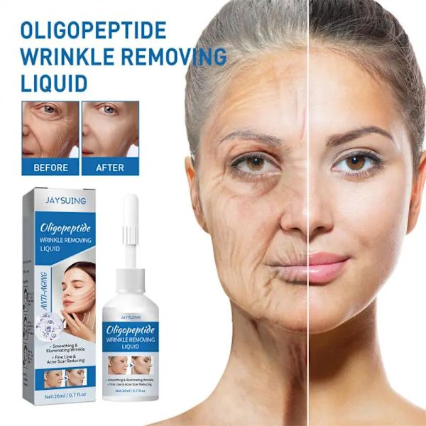 Ansikte Serum Oligopeptid Anti-rynk Stock Lösning Lifting Firming Skin Hydrating Antiaging Föryngrande Ansiktsbehandling Essence