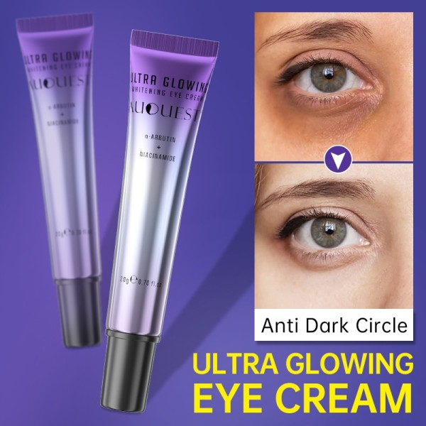 Ögon kräm Anti mörk cirkel hudvård niacinamid vitning mörk hud ögon serum