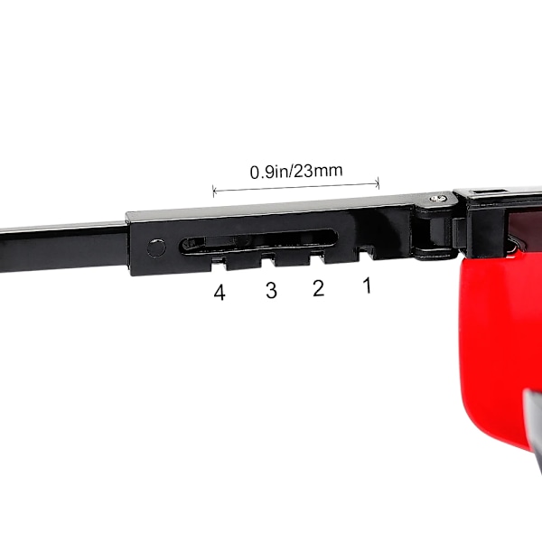 Nya Röda Laser Förbättrande Glasögon För Laser Level Justerbar Skydd Ögon Säkerhet Vertikal Horisontella Lasrar Delar